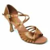 L3006 Tan satin. Heel: 2 inches IDS