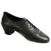 Latin Flex Black Leather. Heel: 1,5 inches