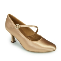 ICS Round Toe S/S Diamante Flash satin. Heel: 2,5 inches IDS